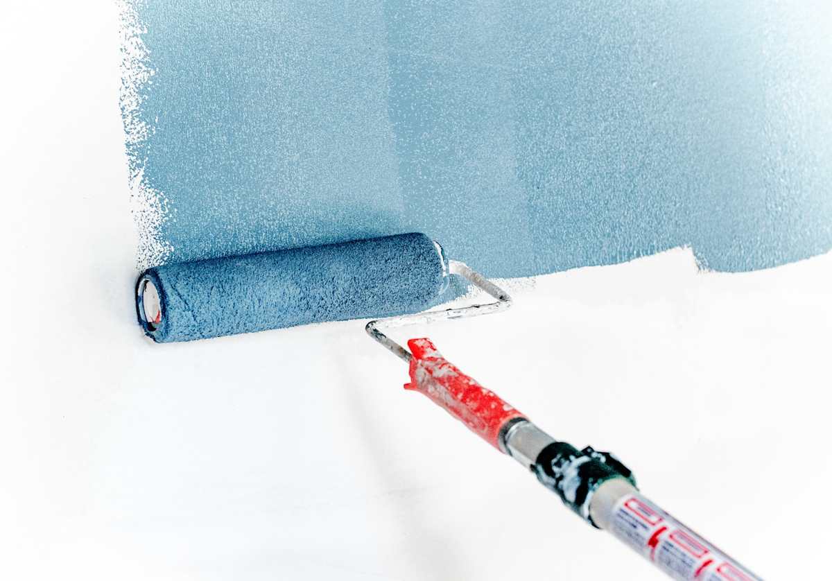 Professional interior wall painting